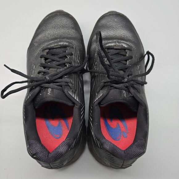 Brooks Addiction Walker 2 Mens Shoes Leather Size 10.5 4E Black 1103184E072 - Picture 9 of 11